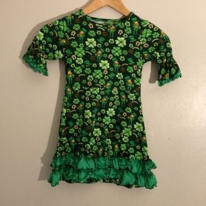 St. Patrick’s day unique baby dress